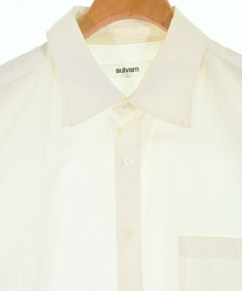 sulvam（サルバム）カジュアルジャケット 白 サイズ:S メンズ/2200670839056