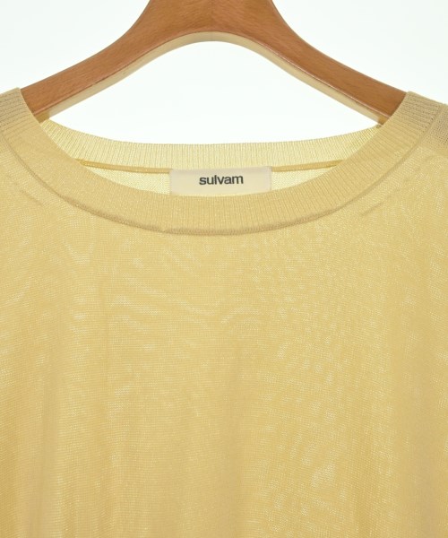 sulvam（サルバム）ニット・セーター ベージュ サイズ:S レディース/2200733851070