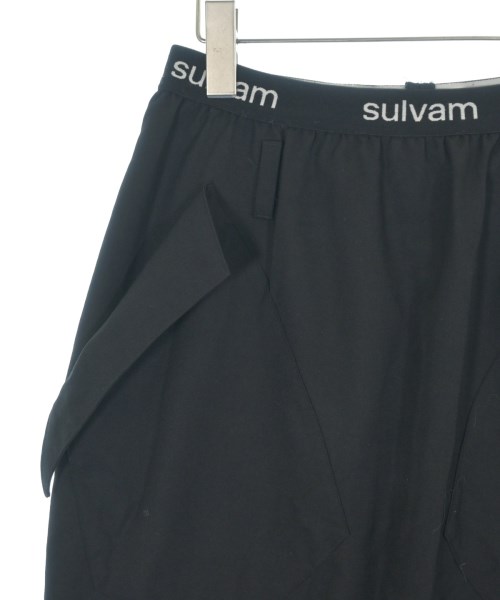 sulvam（サルバム）ロング・マキシ丈スカート 黒 サイズ:M レディース/2200720266160