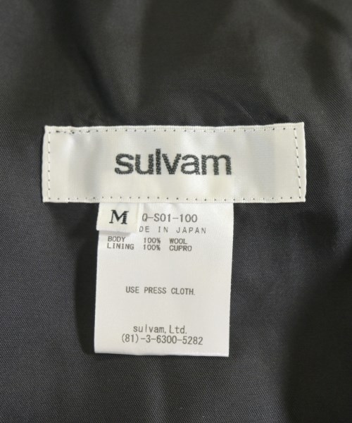 sulvam（サルバム）その他 黒 サイズ:M メンズ/2200686023050