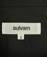sulvam（サルバム）カジュアルシャツ 黒 サイズ:S メンズ/2200686098447
