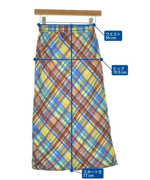 SIMON MILLER（サイモンミラー）ロング・マキシ丈スカート 茶 サイズ:XS レディース/2200631163596