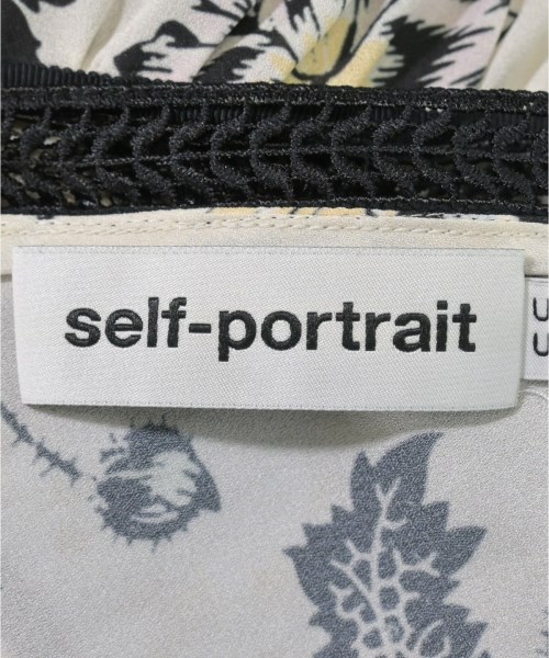 self-portrait（セルフポートレイト）ワンピース 白 サイズ:8(S位) レディース/2200635555076