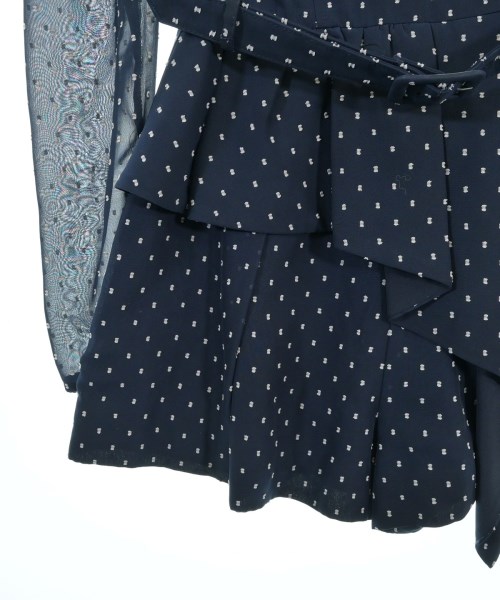 self-portrait（セルフポートレイト）ワンピース 紺 サイズ:2(S位) レディース/2200627950056