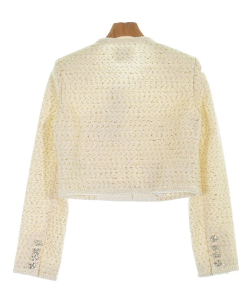 self-portrait（セルフポートレイト）ノーカラージャケット 白 サイズ:US2(S位) レディース/2200617605195