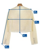 self-portrait（セルフポートレイト）ノーカラージャケット 白 サイズ:US2(S位) レディース/2200617605195