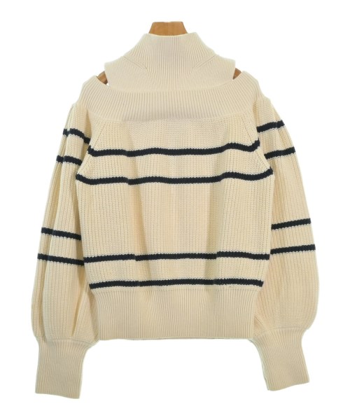 self-portrait（セルフポートレイト）ニット・セーター 白 サイズ:L レディース/2200674201064