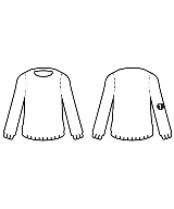 self-portrait（セルフポートレイト）ニット・セーター 白 サイズ:L レディース/2200674201064