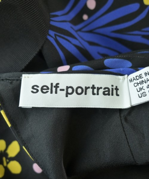 self-portrait（セルフポートレイト）ワンピース 紺 サイズ:0(XS位) レディース/2200669227055