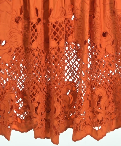 self-portrait（セルフポートレイト）ワンピース オレンジ サイズ:8(S位) レディース/2200672469411