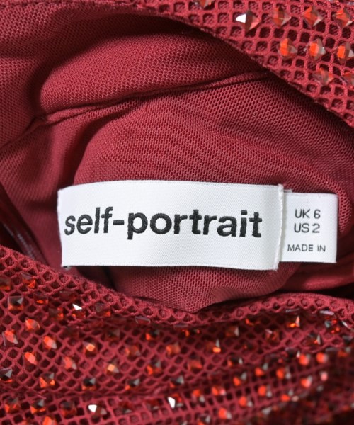 self-portrait（セルフポートレイト）ワンピース 赤 サイズ:-(XS位) レディース/2200673157010