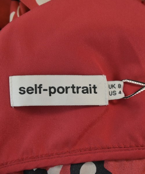 self-portrait（セルフポートレイト）ワンピース 赤 サイズ:8(S位) レディース/2200680788023