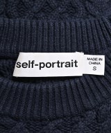 self-portrait（セルフポートレイト）ニット・セーター 紺 サイズ:S レディース/2200696262050