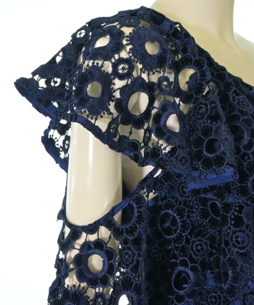 self-portrait（セルフポートレイト）ワンピース 紺 サイズ:10(M位) レディース/2200655344032