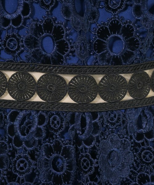 self-portrait（セルフポートレイト）ワンピース 紺 サイズ:10(M位) レディース/2200655344032