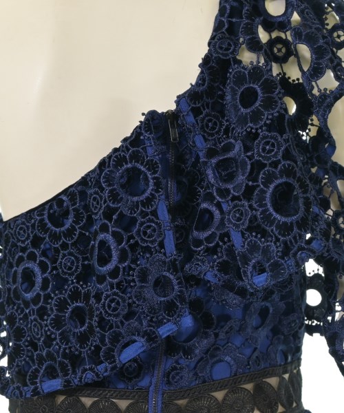 self-portrait（セルフポートレイト）ワンピース 紺 サイズ:10(M位) レディース/2200655344032