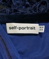 self-portrait（セルフポートレイト）ワンピース 紺 サイズ:10(M位) レディース/2200655344032