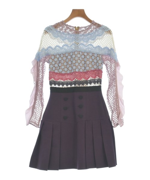 self-portrait(セルフポートレイト)ワンピース 紫 サイズ:4(XL位)/2200656044061