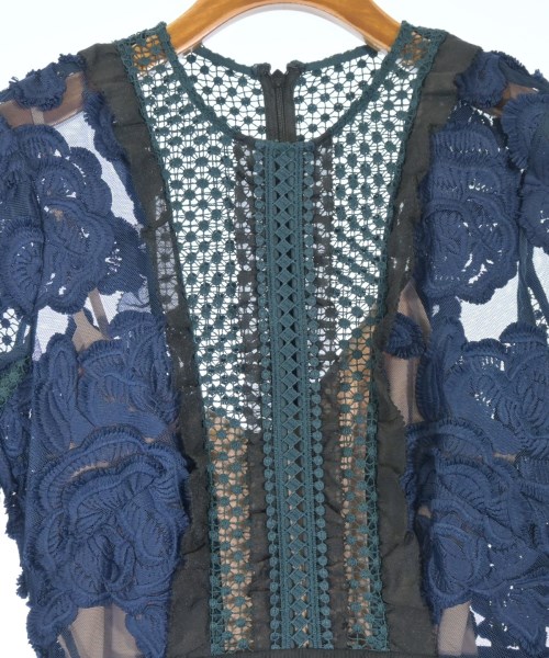 self-portrait（セルフポートレイト）ワンピース 紺 サイズ:US2(S位) レディース/2200650419056