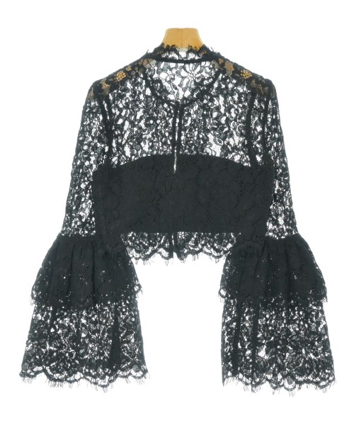 self-portrait（セルフポートレイト）カジュアルシャツ 黒 サイズ:6(S位) レディース/2200658795015