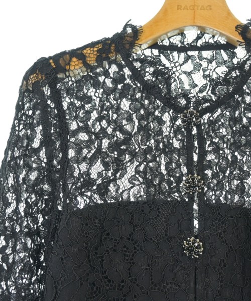 self-portrait（セルフポートレイト）カジュアルシャツ 黒 サイズ:6(S位) レディース/2200658795015