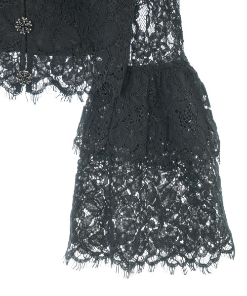 self-portrait（セルフポートレイト）カジュアルシャツ 黒 サイズ:6(S位) レディース/2200658795015