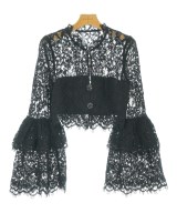 self-portrait（セルフポートレイト）カジュアルシャツ 黒 サイズ:6(S位) レディース/2200658795015