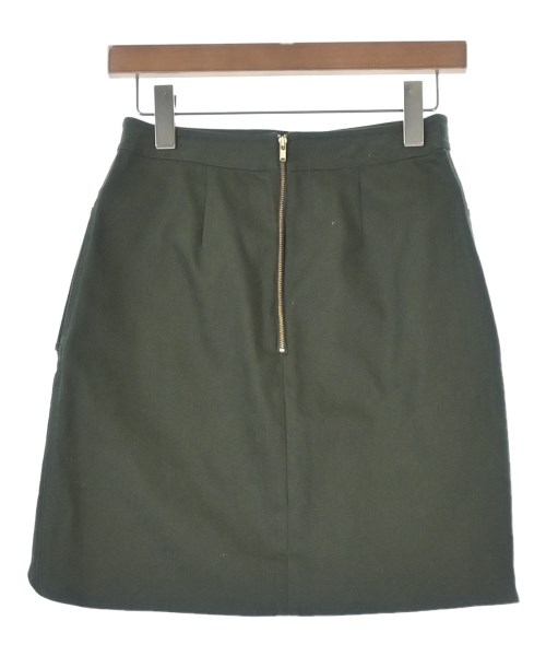 self-portrait（セルフポートレイト）ミニスカート カーキ サイズ:8(S位) レディース/2200658095122