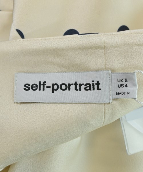 self-portrait（セルフポートレイト）ワンピース ベージュ サイズ:4(M位) レディース/2200661187012