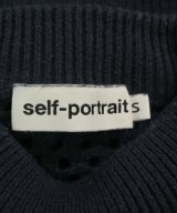 self-portrait（セルフポートレイト）ニット・セーター 紺 サイズ:S レディース/2200643305076