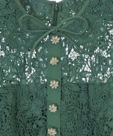 self-portrait（セルフポートレイト）ワンピース 緑 サイズ:6(M位) レディース/2200638335064