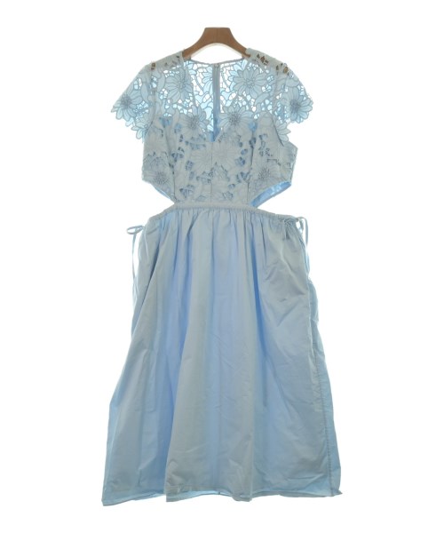 self-portrait(セルフポートレイト)ワンピース 青 サイズ:10(M位)/2200649978045