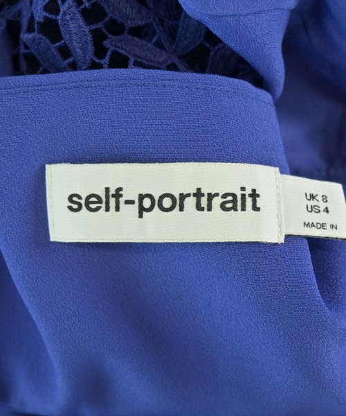 self-portrait（セルフポートレイト）ワンピース 紫 サイズ:8(M位) レディース/2200703491091