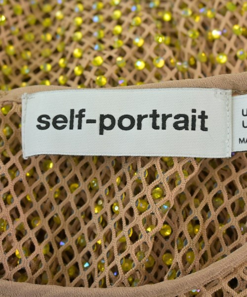 self-portrait（セルフポートレイト）ニット・セーター ベージュ サイズ:10(M位) レディース/2200706870350