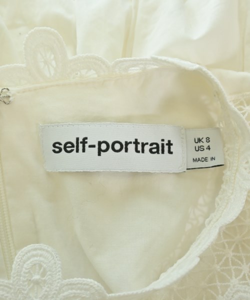 self-portrait（セルフポートレイト）ワンピース 白 サイズ:8(M位) レディース/2200709043010