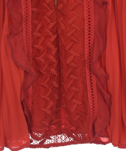 self-portrait（セルフポートレイト）ワンピース 赤 サイズ:6(XS位) レディース/2200667188099