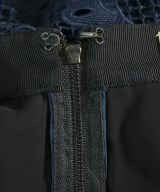 self-portrait（セルフポートレイト）ひざ丈スカート 紺 サイズ:6(XS位) レディース/2200663717248