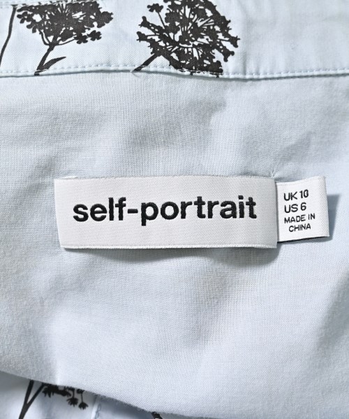 self-portrait（セルフポートレイト）ワンピース 青 サイズ:10(M位) レディース/2200729393102