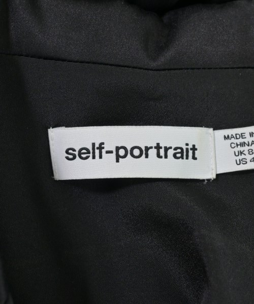 self-portrait（セルフポートレイト）ワンピース 黒 サイズ:8(S位) レディース/2200683429114