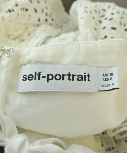 self-portrait（セルフポートレイト）Tシャツ・カットソー 白 サイズ:10(M位) レディース/2200684645087