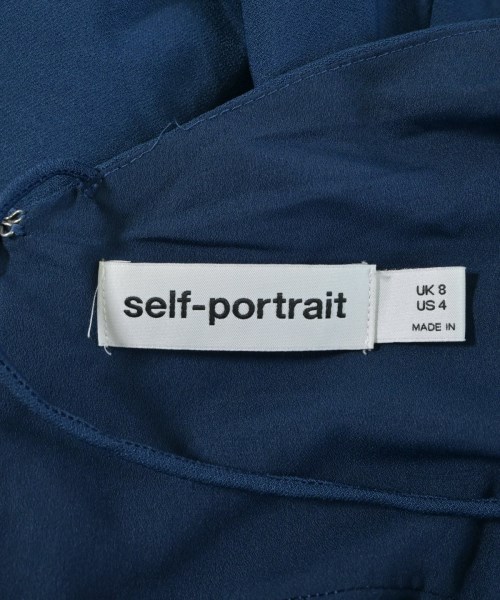 self-portrait（セルフポートレイト）ワンピース 青 サイズ:4(M位) レディース/2200686322061