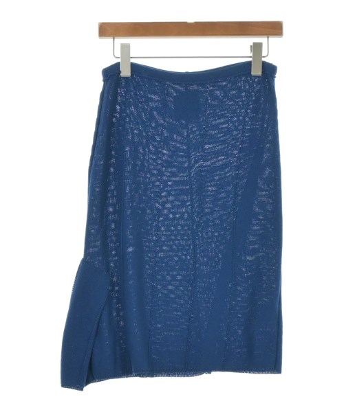 RAGNE KIKAS for Yohji Yamamoto(ラグネキカスフォーヨウジヤマモト)ひざ丈スカート 青 サイズ:2(S位)/2200674154209