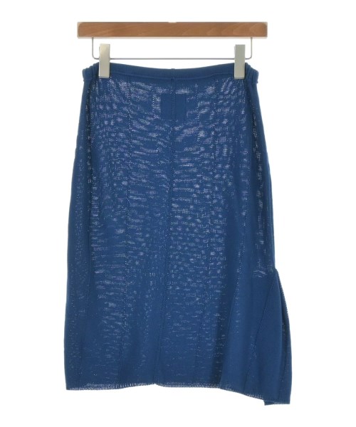 RAGNE KIKAS for Yohji Yamamoto（ラグネキカスフォーヨウジヤマモト）ひざ丈スカート 青 サイズ:2(S位) レディース/2200674154209