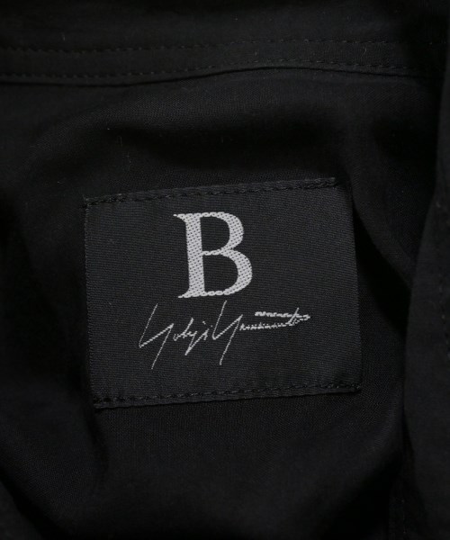 B Yohji Yamamoto（ビーヨウジヤマモト）シャツワンピース 黒 サイズ:1(XS位) レディース/2200639812014