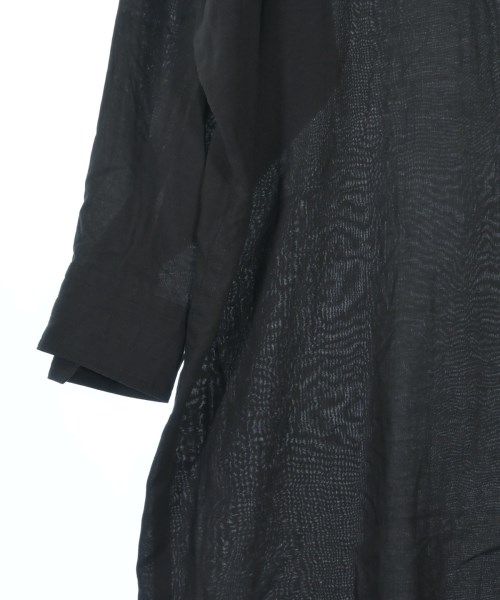 B Yohji Yamamoto（ビーヨウジヤマモト）シャツワンピース 黒 サイズ:1(XS位) レディース/2200639812014