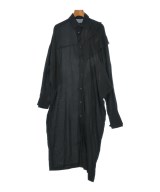 B Yohji Yamamoto（ビーヨウジヤマモト）シャツワンピース 黒 サイズ:1(XS位) レディース/2200639812014