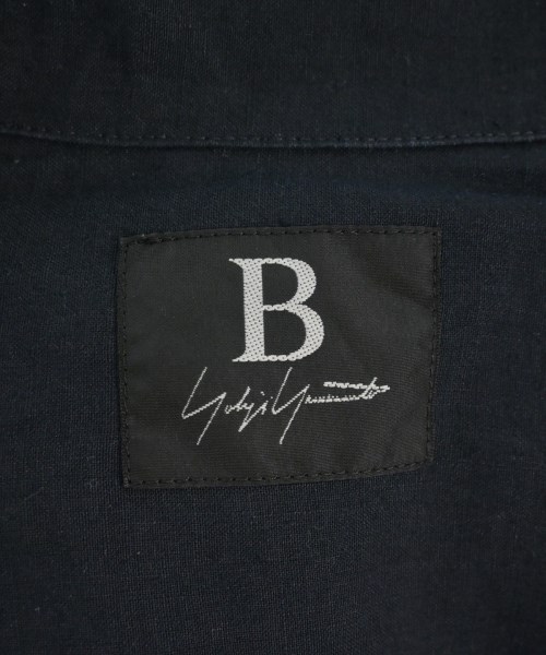 B Yohji Yamamoto（ビーヨウジヤマモト）カジュアルシャツ 黒 サイズ:1(XS位) メンズ/2200641442117