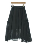 B Yohji Yamamoto（ビーヨウジヤマモト）ロング・マキシ丈スカート 黒 サイズ:1(XS位) レディース/2200635188045