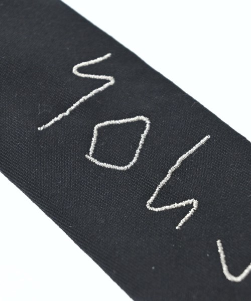 B Yohji Yamamoto（ビーヨウジヤマモト）ネクタイ 黒 サイズ:- メンズ/2200674655164