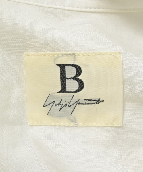 B Yohji Yamamoto（ビーヨウジヤマモト）シャツワンピース 白 サイズ:1(XS位) レディース/2200714023021